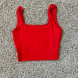 Small red tank top